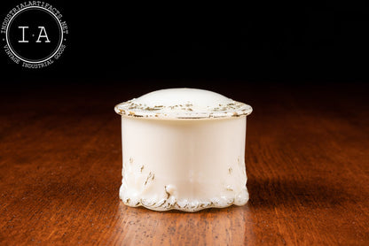 Vintage Milk Glass Sugar Bowl