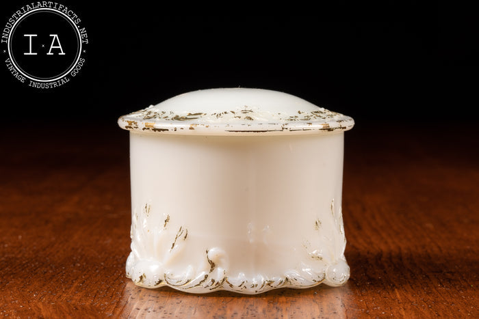 Vintage Milk Glass Sugar Bowl