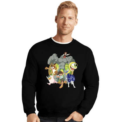 Crewneck Sweater, Unisex / Small / Black