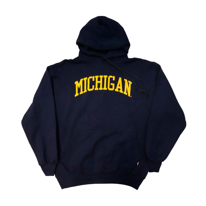 Vintage Russell Athletic Michigan Graphic Hoodie Size L