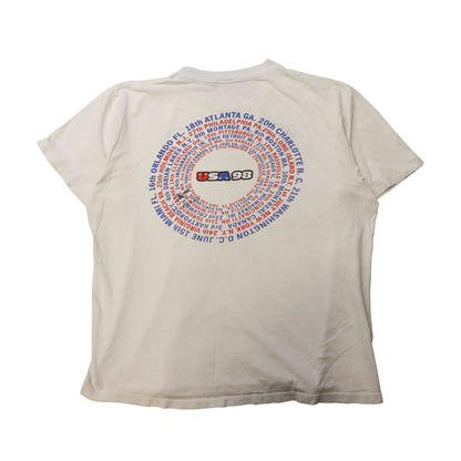 Vintage Spice Girls 1998 Union Jack Graphic T-Shirt Size N/A