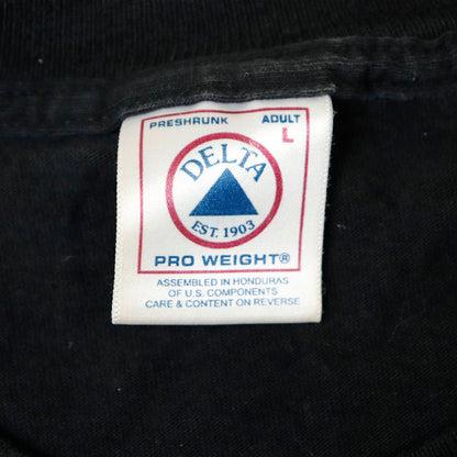 Vintage Spider-Man Graphic Black Delta T-shirt Size N/A