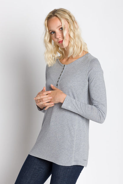 Virginia | Women's Crew Neck Henley