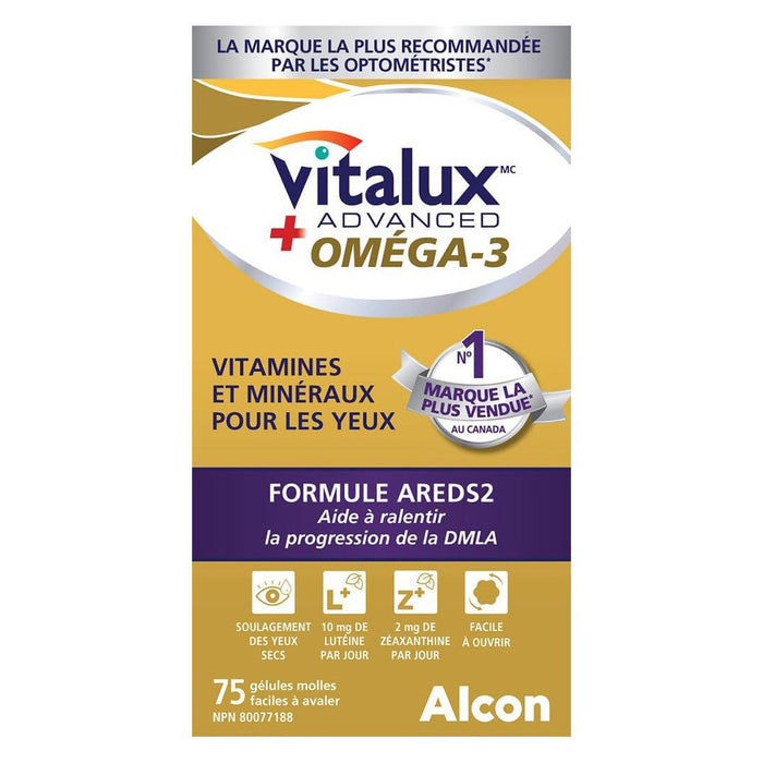 Vitalux® Advanced Plus Omega-3 Ocular Multivitamin
