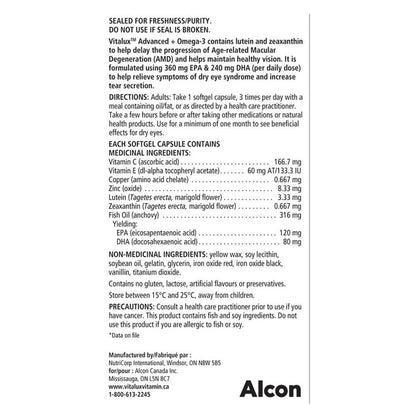 Vitalux® Advanced Plus Omega-3 Ocular Multivitamin