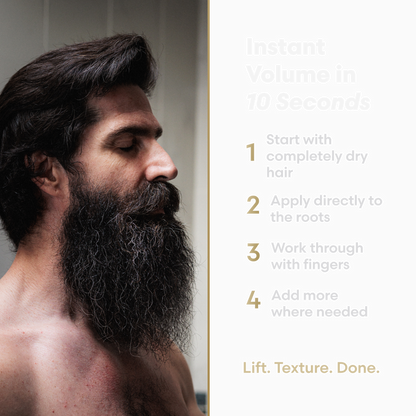 Volumizing Powder, image 4. The Beard Struggle