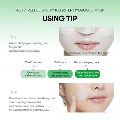 VT Reti-A Reedle Shot 100 2 Step Hydrogel Mask