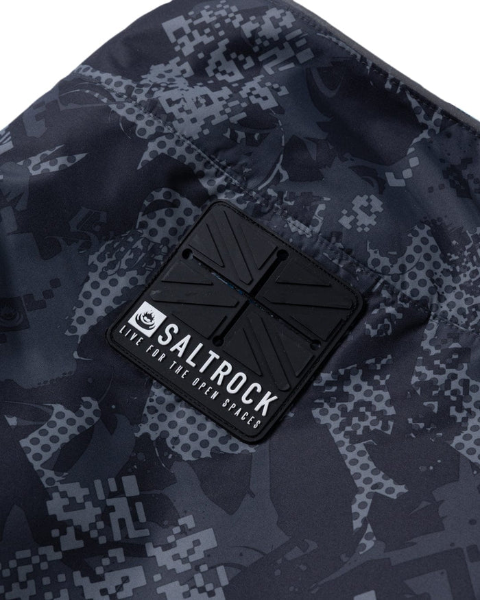 Waga Pro Digi Camo Water Resistant Padded Dog Jacket in Black