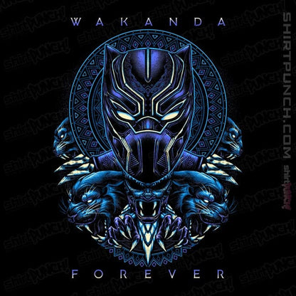 Daily_Deal_Shirts Magnets / 3"x3" / Black Wakanda Forever