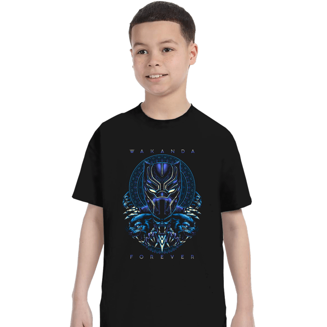 Daily_Deal_Shirts T-Shirts, Youth / XS / Black Wakanda Forever