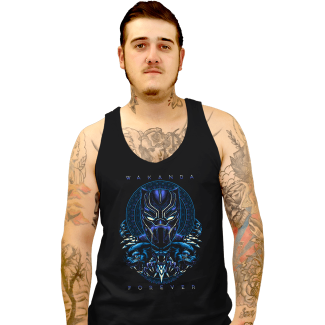Tank Top, Unisex / Small / Black