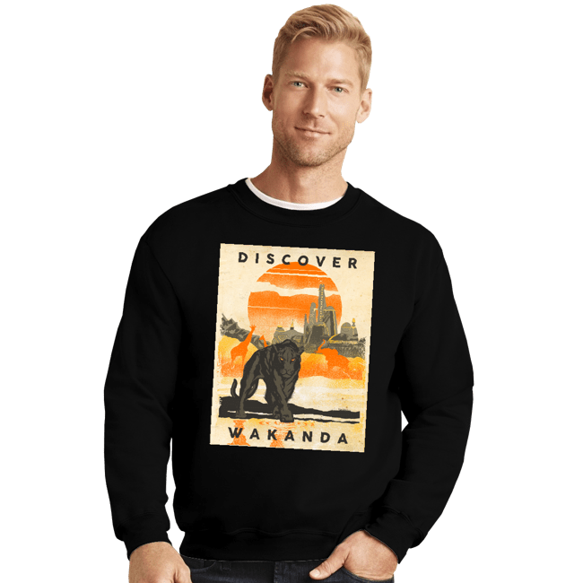 Crewneck Sweater, Unisex / Small / Black