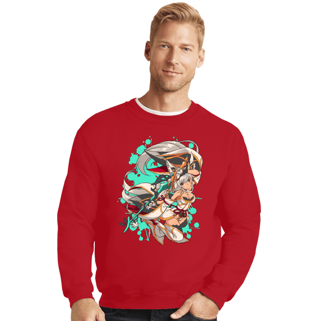 Crewneck Sweater, Unisex / Small / Red