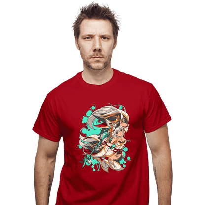 Daily_Deal_Shirts T-Shirts, Unisex / Small / Red Water Blade