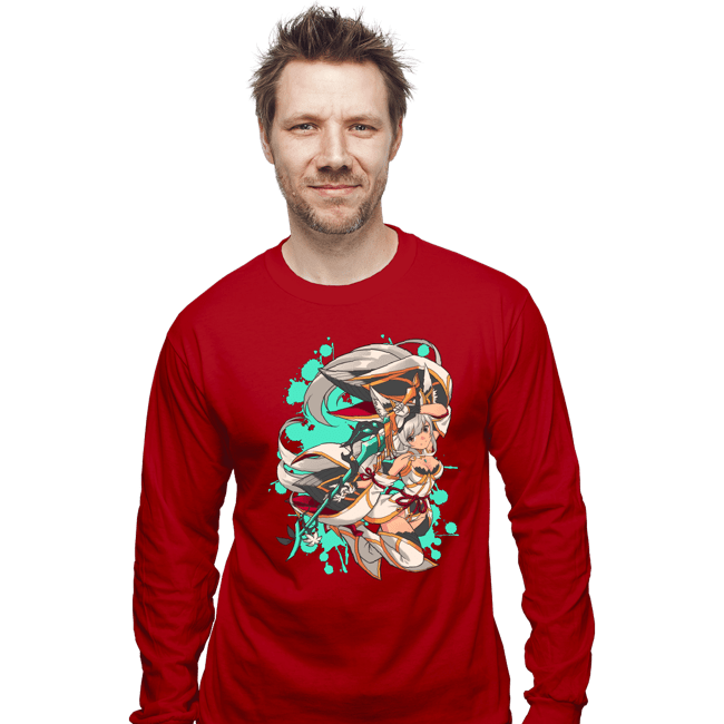 Long Sleeve Shirts, Unisex / Small / Red