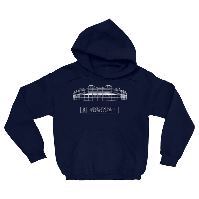 Weeghman Park 1920 (Old Wrigley) Hoodies