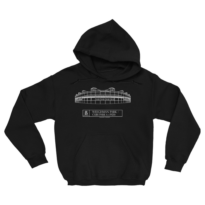Weeghman Park 1920 (Old Wrigley) Hoodies