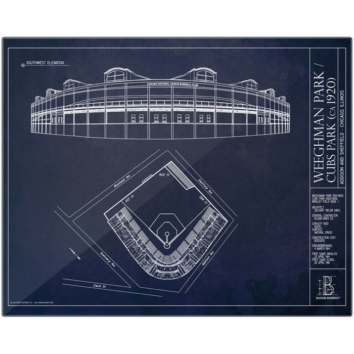 Weeghman Park 1920 (Old Wrigley)