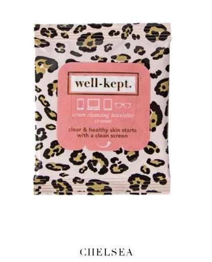 Well Kept Screen Cleansing Towelettes