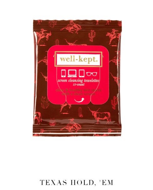 Well Kept Screen Cleansing Towelettes