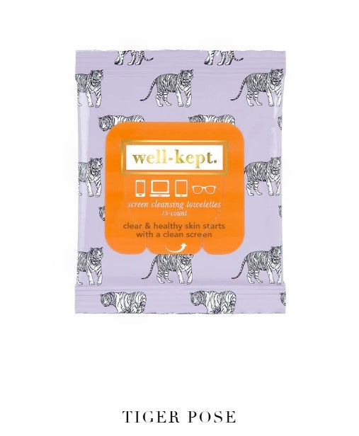 Well Kept Screen Cleansing Towelettes