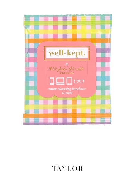 Well Kept Screen Cleansing Towelettes