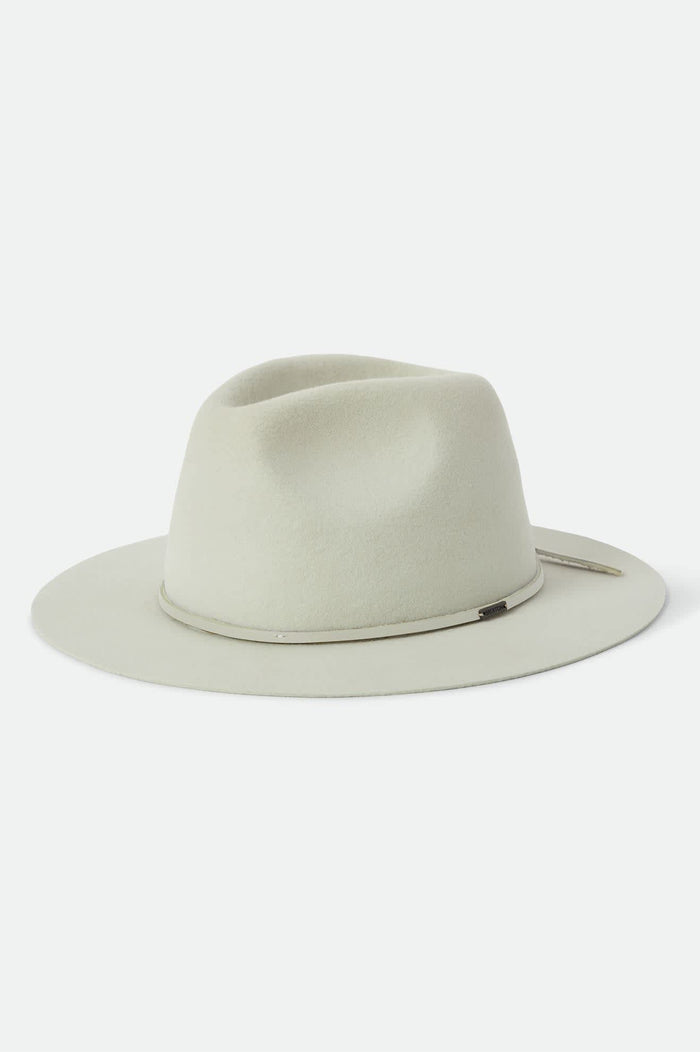 Unisex Wesley Fedora in the color Seafoam - Front Product View