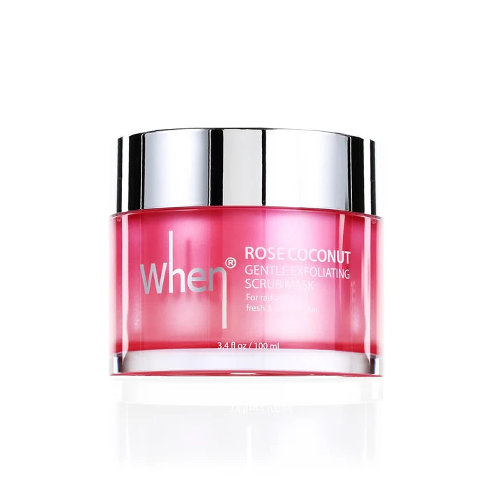 WHEN - Rose Coconut Gentle exfoliating scrub mask [New Look]
