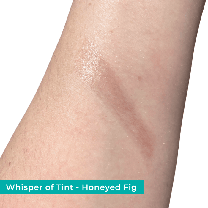 Whisper of Tint - Honeyed Fig swatch on arm