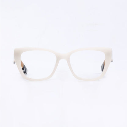White & Black Wayfarer Full Rim