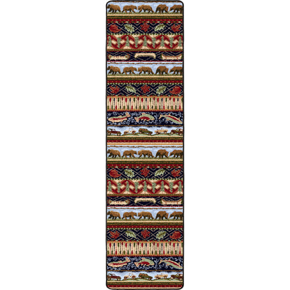 Image of an area rug, Wilderness Trek - Multi