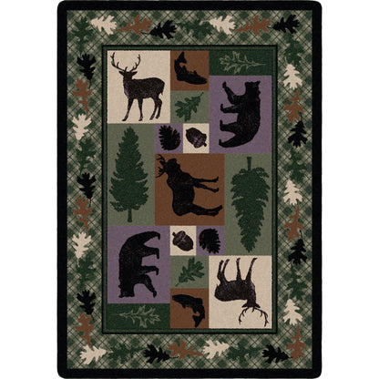 Image of an area rug, Wildlife Retreat - Multi