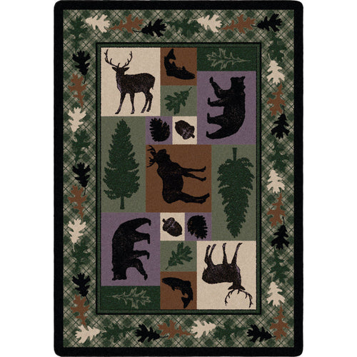 Image of an area rug, Wildlife Retreat - Multi