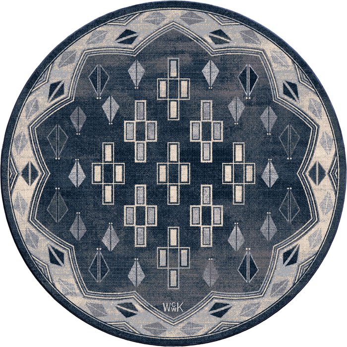 Image of an area rug, Will K Peak To Peak - Storm