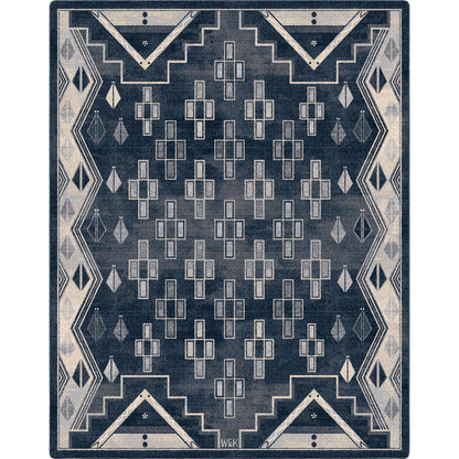Image of an area rug, Will K Peak To Peak - Storm
