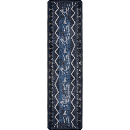 Image of an area rug, Will K Plains Speak - Midnight