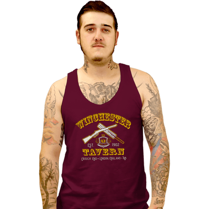 Tank Top, Unisex / Small / Maroon
