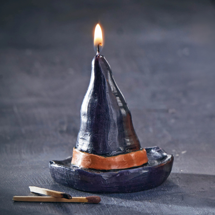 Witch Hat Candle