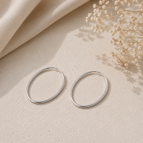 Wolff Jewelry - Classic Hoops 50 mm