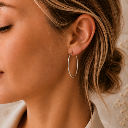 Wolff Jewelry - Classic Hoops 50 mm