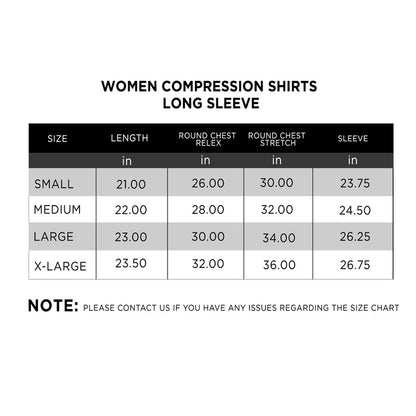 Women Compression Shirts Long Sleeve - IRONGEAR Fitness