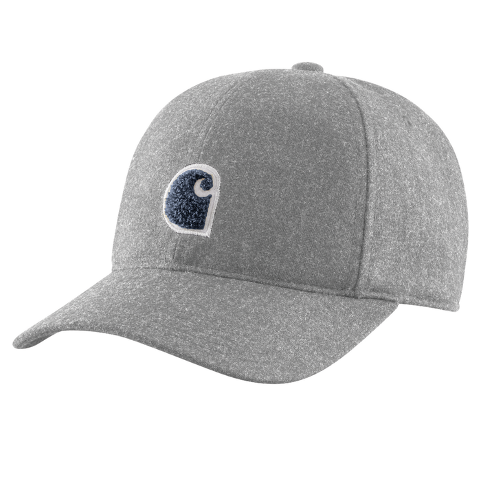Wool Blend C Patch Cap - HGY-Heather Grey | Carhartt 106341