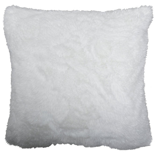 Yakety Natural Faux Fur Euro Sham - 26"x26"