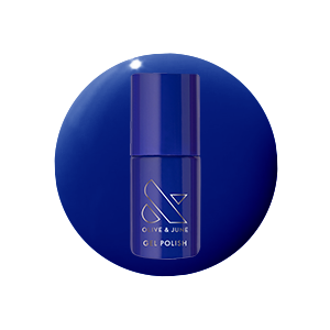 Bottle of Your Mani Looks So Good in Those Jeans - Gel polish displayed on bright denim blue background