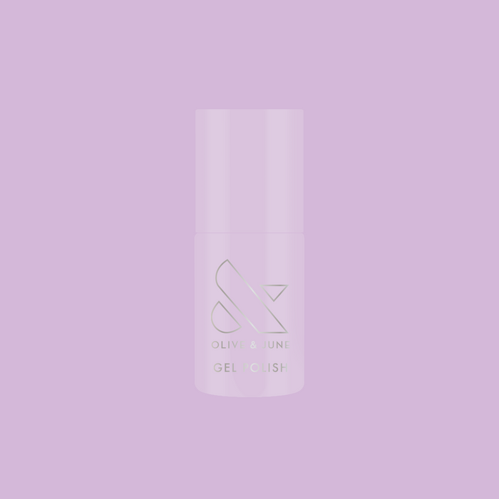 You're Invited - Gel bottle in playful lilac purple for a smooth, long-lasting gel polish mani by Olive and June