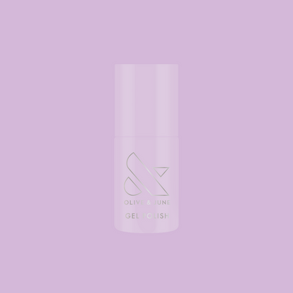 You're Invited - Gel bottle in playful lilac purple for a smooth, long-lasting gel polish mani by Olive and June