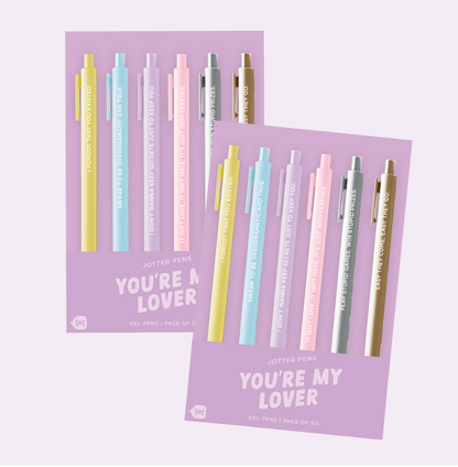 You're My Lover Swiftie Jotter Set 6 Pack