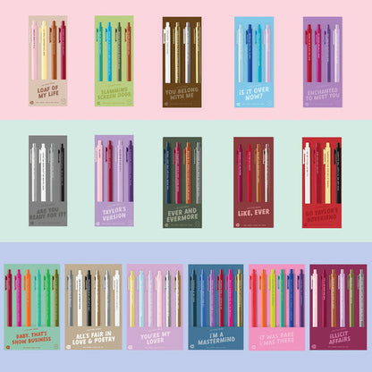 You're My Lover Swiftie Jotter Set 6 Pack