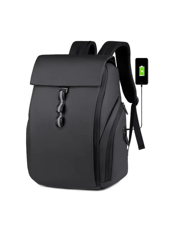 Zensu Airpack Black / Grey Padded Laptop Backpack