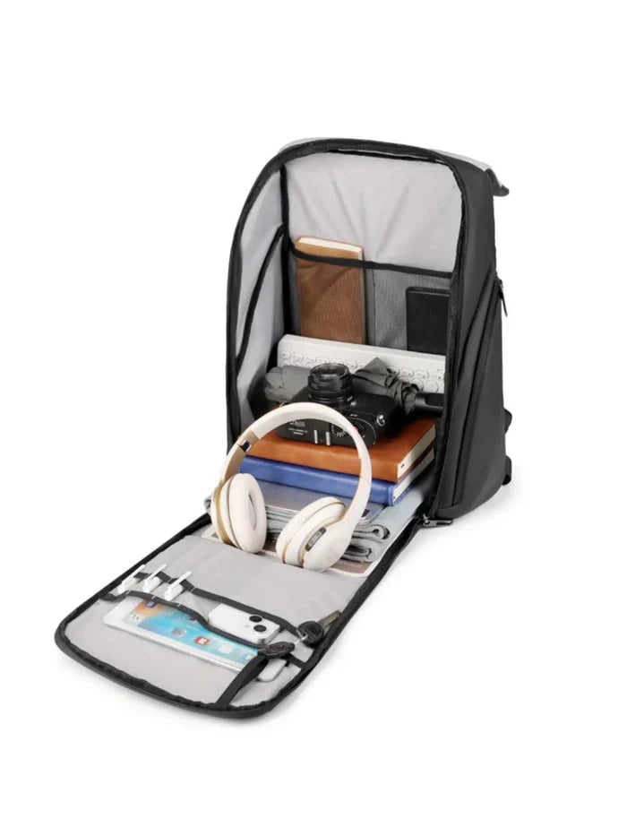 Zensu Airpack Black / Grey Padded Laptop Backpack